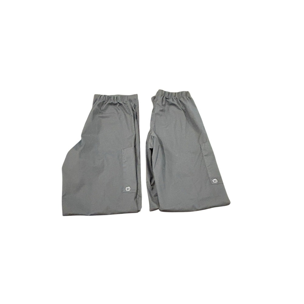 Wonder Wink Women's Scrub Pants 2XS Petite Pewter Grey SKU WW4750T